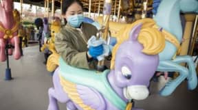 今天的上海迪士尼乐园在冠状病毒大流行期间以受控能力重新开放
