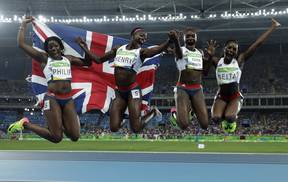 GB队超越伦敦2012年奖牌运输，并在里约奥运奖牌上排名第二