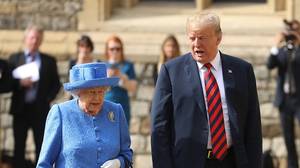 唐纳德·特朗普在与女王的会面上撒谎了吗?