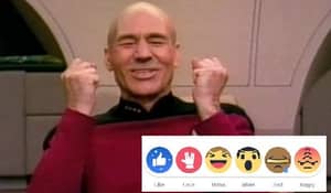Facebook用新的按钮庆祝《星际迷航》成立50周年