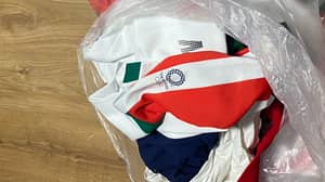 奥运队在垃圾箱倾倒制服后在线批评