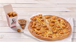Pizza Hut和KFC发布爆米花鸡披萨庆祝国家披萨日