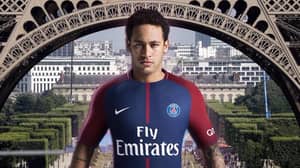 Neymar同意与巴黎圣加尔州的耸人听闻的五年交易