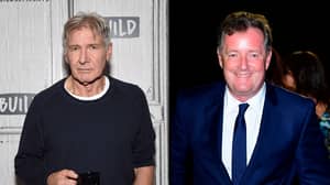 哈里森·福特（Harrison Ford）愿意给皮尔斯·摩根（Piers Morgan）一个“左钩”