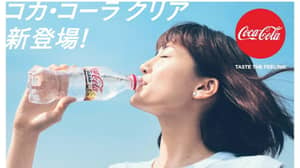 透明柠檬味可口可乐在日本上市