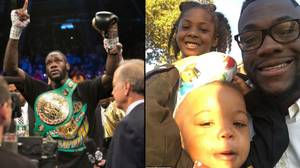 Deontay Wilder公开成为一个拳击手来支持他的女儿