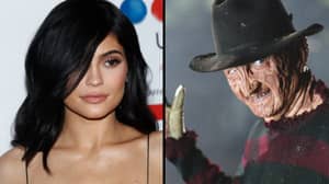 Kylie Jenner的粉丝们认为弗雷迪克鲁格突然在她的snapchat中弹出
