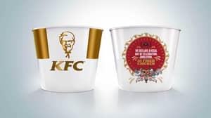 KFC为Harry和Meghan创造了特殊的皇家婚礼主题鸡肉桶