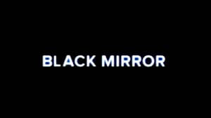 黑色镜子掉落的预告片，用于新剧集醒目的毒蛇