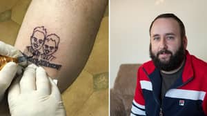 一名男子在电视节目主持人车祸前几个小时纹了蚂蚁纹身