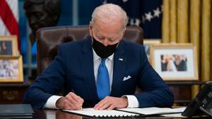 Joe Biden签署了执行订单，为在美国 - 墨西哥边境分开的家庭