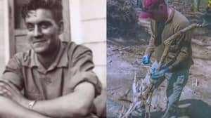 第二次世界大战后，一家士兵的遗体在一棵树中发现了惊讶