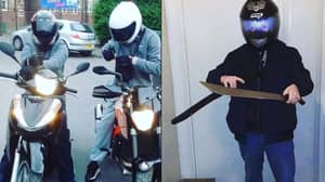 Moped帮派的成员在Instagram上嘲笑和威胁警察