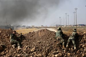 从IS夺回摩苏尔的“世界末日”斗争已经开始