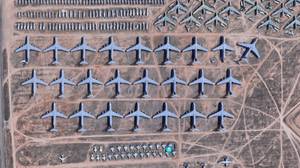 谷歌地图：探索被遗弃的飞机的神秘'飞机墓地'
