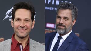 保罗·路德(Paul Rudd)和马克·鲁法洛(Mark Ruffalo)重现了《复仇者联盟》红毯表情包