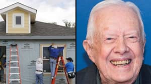 前总统吉米·卡特（Jimmy Carter）仍然住在他在总统任期之前建造的家中