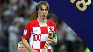 Luka Modric赢得世界杯金球奖，他的决赛之旅是惊人的