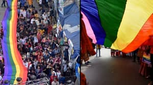 印度的情感庆祝活动是最高法院合法化的同性恋