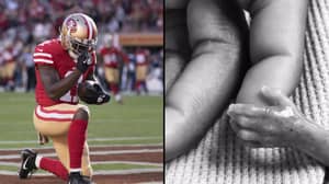 小儿子悲惨地死后几个小时，NFL球员得分情绪达阵