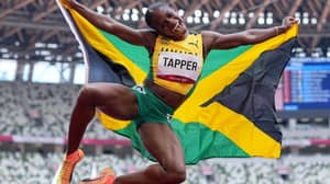 牙买加短跑选手赢得奥运会障碍勋章后，尼克·米纳吉（Nicki Minaj）歌曲