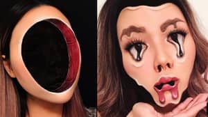 Instagram艺术家用她的化妆吹了人们思想