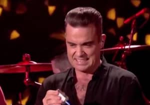 Robbie Williams响应手动Saniser Shit Storm