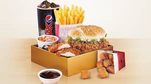 KFC的Trilogy Box餐点回国为国家炸鸡日，有折扣