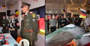 哥伦比亚总统在警察学员像纳粹士兵打扮之后道歉