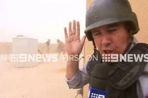 澳大利亚记者在伊拉克举报时受到了抨击