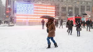 预测人员预测美国的“可能会威胁”寒冷和雪地横跨美国