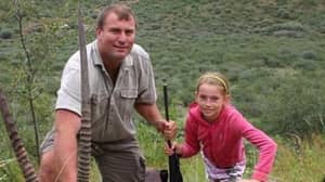猎物猎人的女儿被大象碾碎分享照片致敬