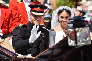 皇家婚礼2018年：哈利王子到梅加马尔仪式之后：“我现在准备喝一杯！”