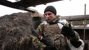 乌克兰士兵收到“宣传”短信