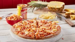 达美乐推出菠萝和罐装意大利面披萨