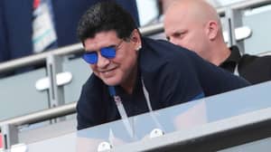 Maradona与Instagram帖子拖钓英格兰粉丝