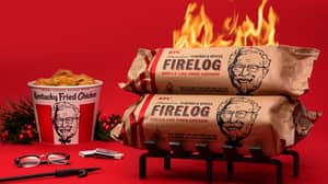 您现在可以获得KFC 11草药和香料FireLog