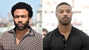 唐纳德·格洛弗(Donald Glover)和迈克尔·B·乔丹(Michael B Jordan)在商谈《黑豹》续集