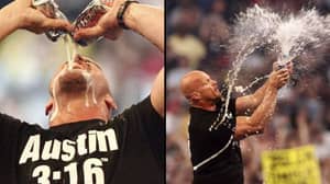 WWE的“石头冷”史蒂夫·奥斯丁（Steve Austin）没有退出喝酒