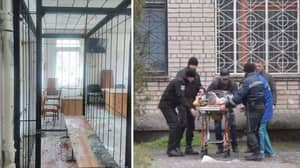 谋杀受害者之父用手榴弹炸毁乌克兰法庭