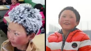 中国的“冰男孩”第一次经历了中央暖气后感到惊讶