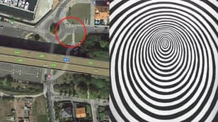 Google Street View创造了trippy的光学错觉