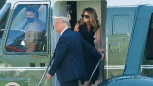 新照片重新点燃Melania Trump身体双重阴谋论