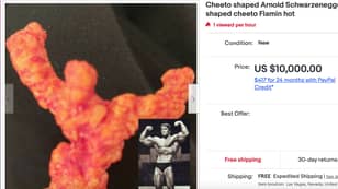 Cheeto看起来像Arnold Schwarzenegger，价格为7,000英镑
