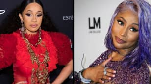 Cardi B和Nicki Minaj Brawl在纽约时装周