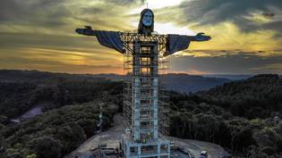 巴西建造新的140英尺耶稣雕像“loading=