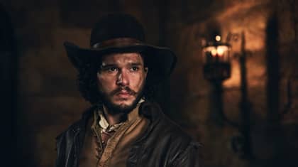 观众对基特·哈灵顿（Kit Harington）的新节目“火药”（Gunpowder）的戈尔（Gore）数量分开