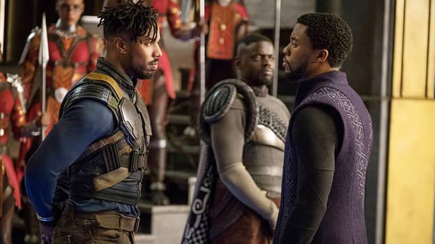 Michael B. Jordan向Black Panther Co-Star Chadwick Boseman表示致敬