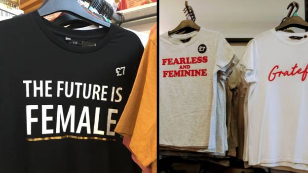 特易购将印有“未来是女性”字样的t恤打上了性别歧视的标签