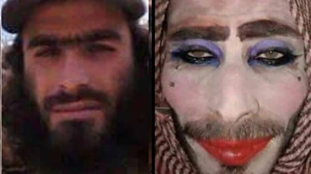 ISIS激进的人“像女人一样的衣服尝试逃离摩苏尔”，傻瓜没有人